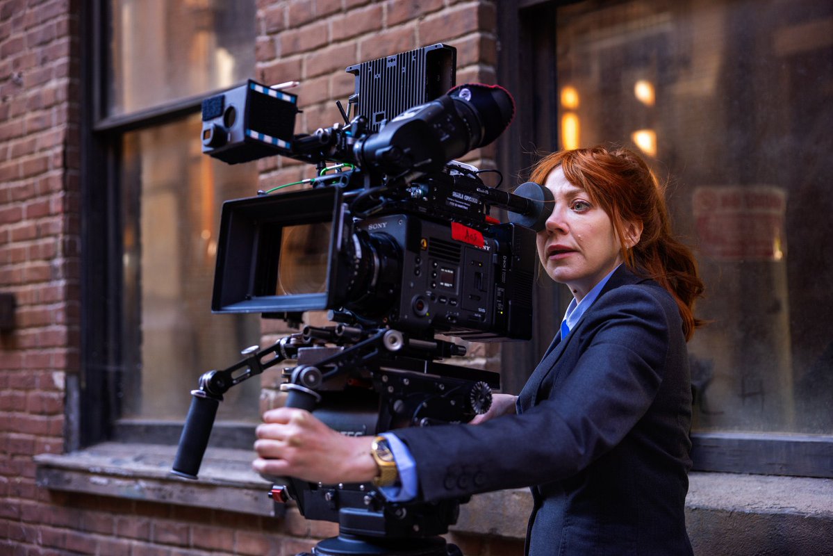 FilmUpdates's tweet photo. First look at Philomena Cunk in ‘CUNK ON CINEMA.’

A new series asking: Where did cinema come from? And why? What does it want? And why can’t it tell us?

Featuring Benedict Cumberbatch, Daniel Pemberton, Michael Bay, Steven E. de Souza and more. https://t.co/PqgCcP16he