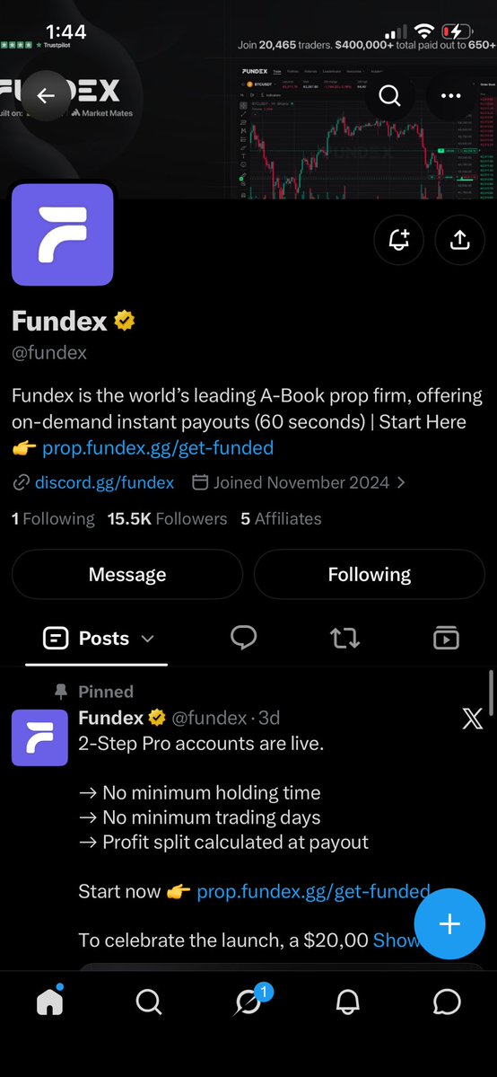 Usman145203's tweet photo. @rgtrade_ @fundex @helpfundex @fx_abbakar @the_searcher__ @Usmanfx__ @De_wallstreets https://t.co/P7b3uB5aVO