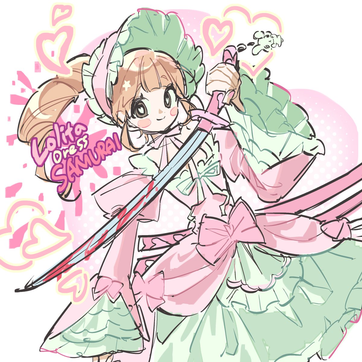 kerbe__'s tweet photo. Lolita Dress Samurai🩷 https://t.co/LTwlkLLiar