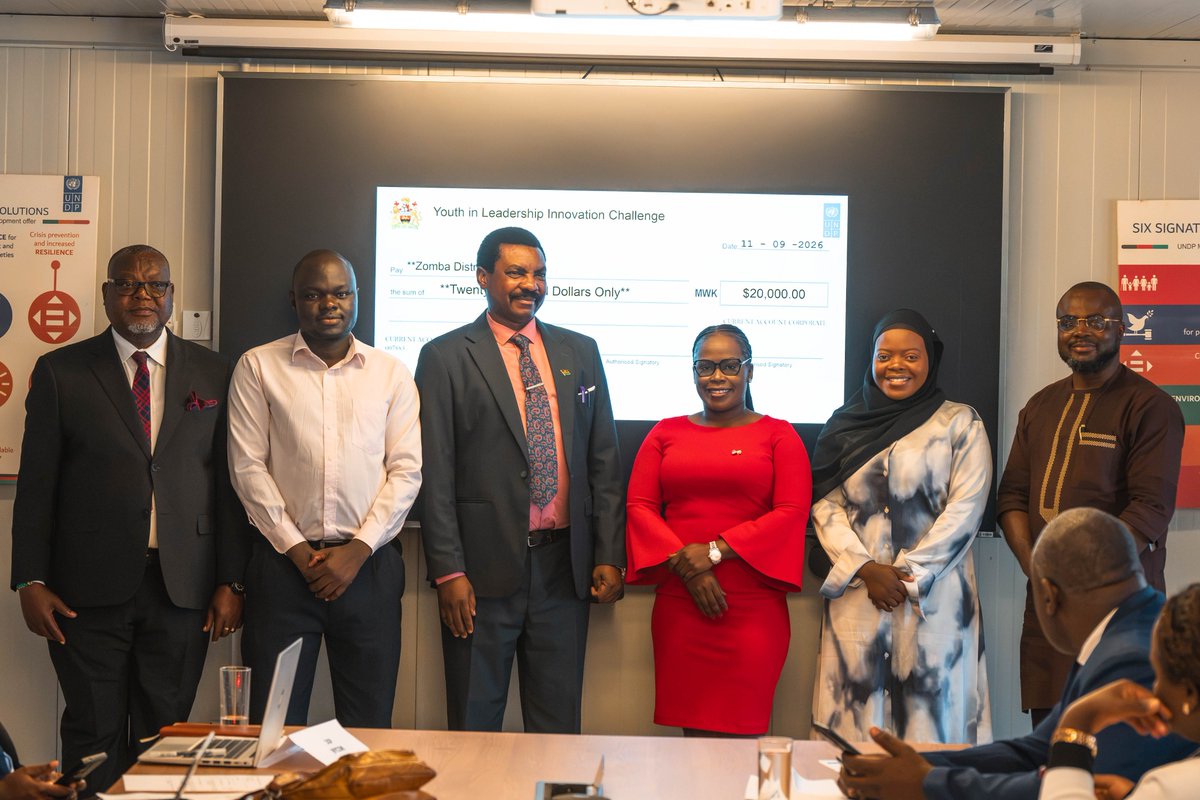 undpmalawi's tweet photo. Three district councils are turning youth innovation into action! 

Zomba, Likoma &amp; Mangochi have won the #YouthInLeadership Innovation Challenge &amp; have received support to test youth-led solutions that improve public service delivery.  

Read more: https://t.co/OKOhDjNCHV https://t.co/eGUIAM606v