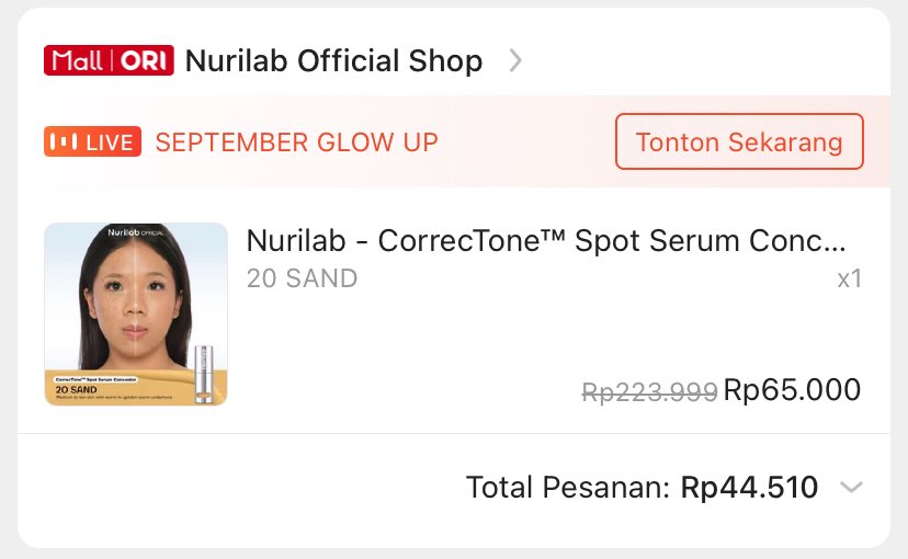 snoopsjey's tweet photo. pre<3 skincare, bisa co 🍊

1. tinted sunscreen azloe spf 30PA++ size 20gr baru sekali swipe untuk di pipi
60.000,-

2. nurilab correctone spot serum concealer shade 20 sand. baru 4 kali totol di pipi kanan&amp;kiri
35.000,-

🍡 mention after dm 🍡 https://t.co/fROxdJT9gX