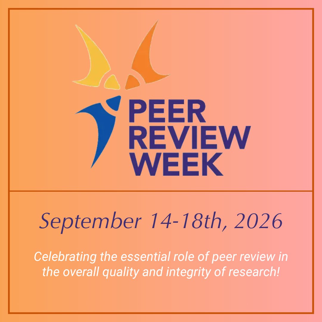 SLACKNursing's tweet photo. Happy Peer Review Week! 🌟 We’re celebrating the efforts of our board members &amp; reviewers in providing high-quality reviews when submission volume &amp; speed are challenges. Thank you for all you do!

#PeerReviewWeek #PRW #PRW2026 #Research https://t.co/z6K96aouxY