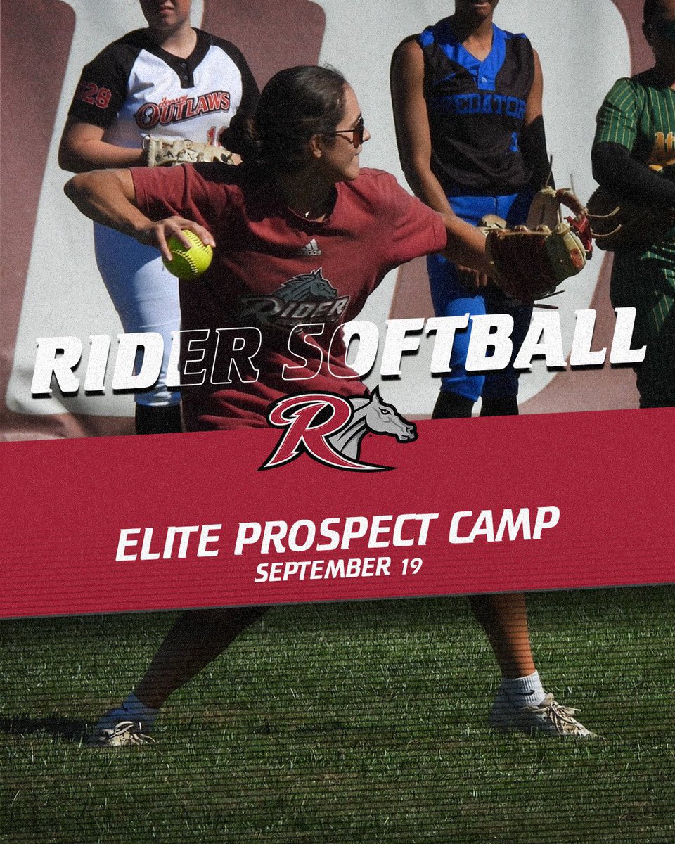 SoftballRider's tweet photo. 🚨 TIME IS RUNNING OUT 🚨
Come get to know RUSB players and staff, compete with top prospects, and show us what you’ve got at the RUSB Elite Prospect Camp!
Secure your spot today!!
https://t.co/dBMVu6nxml
#RUSB x #GoBroncs https://t.co/uBsm4iNWjZ