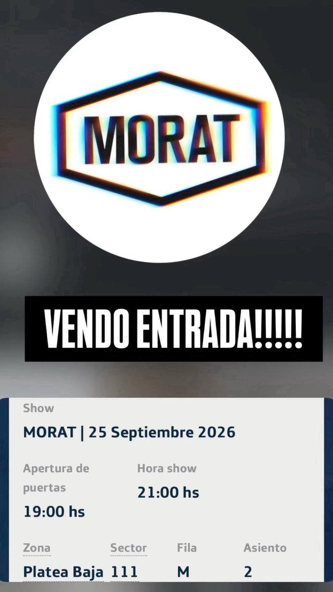 roominagrosso's tweet photo. #Morat https://t.co/aVArdngKXQ