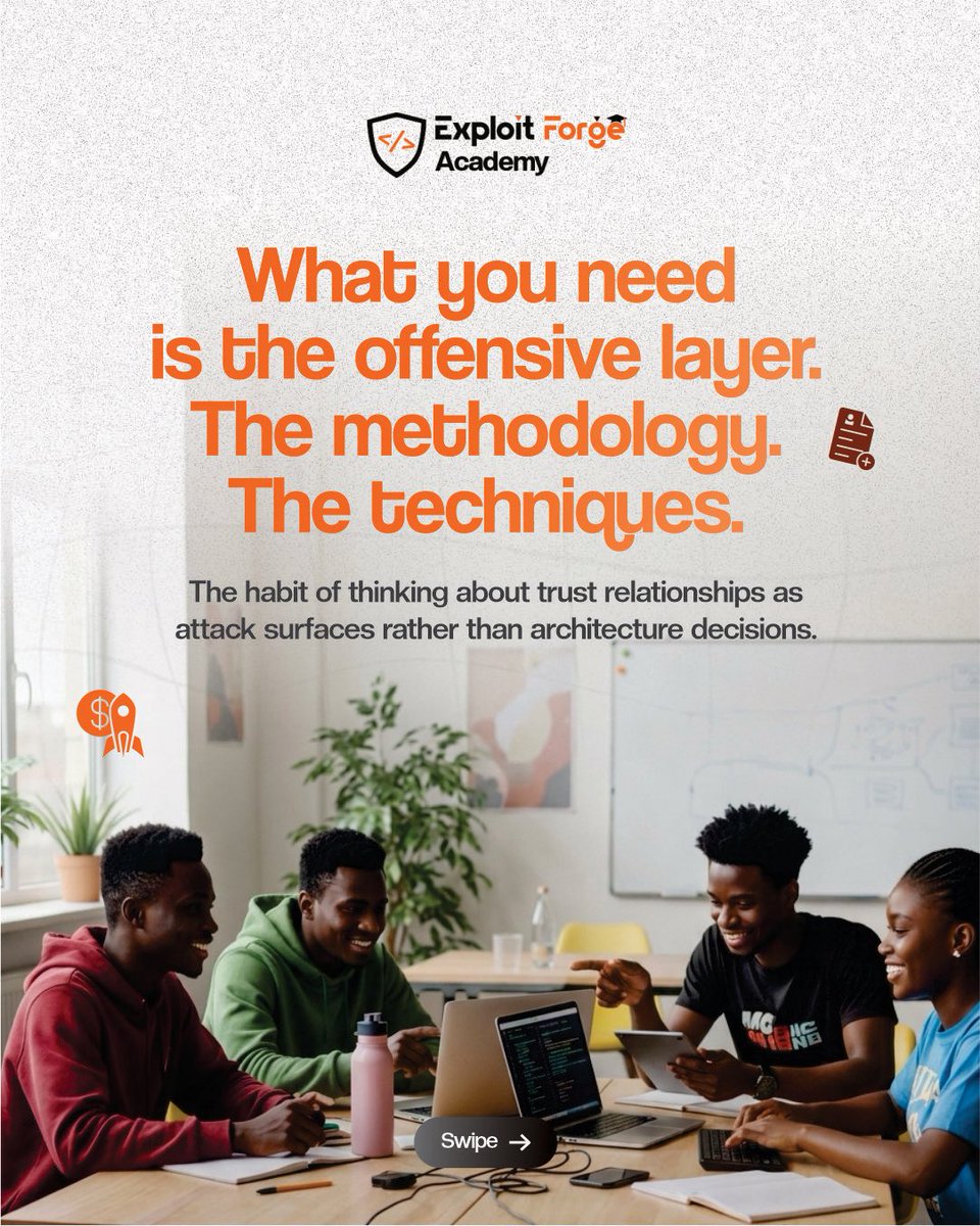 ExploitforgeLTD's tweet photo. Thinking about moving from IT support, networking, or sysadmin into offensive security?
You already have the foundation. What you need is the mindset and hands-on practice.
That’s why we’ve built @ExFacademy.

#cybersecurity #offensivesecurity #learning #training #ExploitForge https://t.co/wbGYARJ3w1