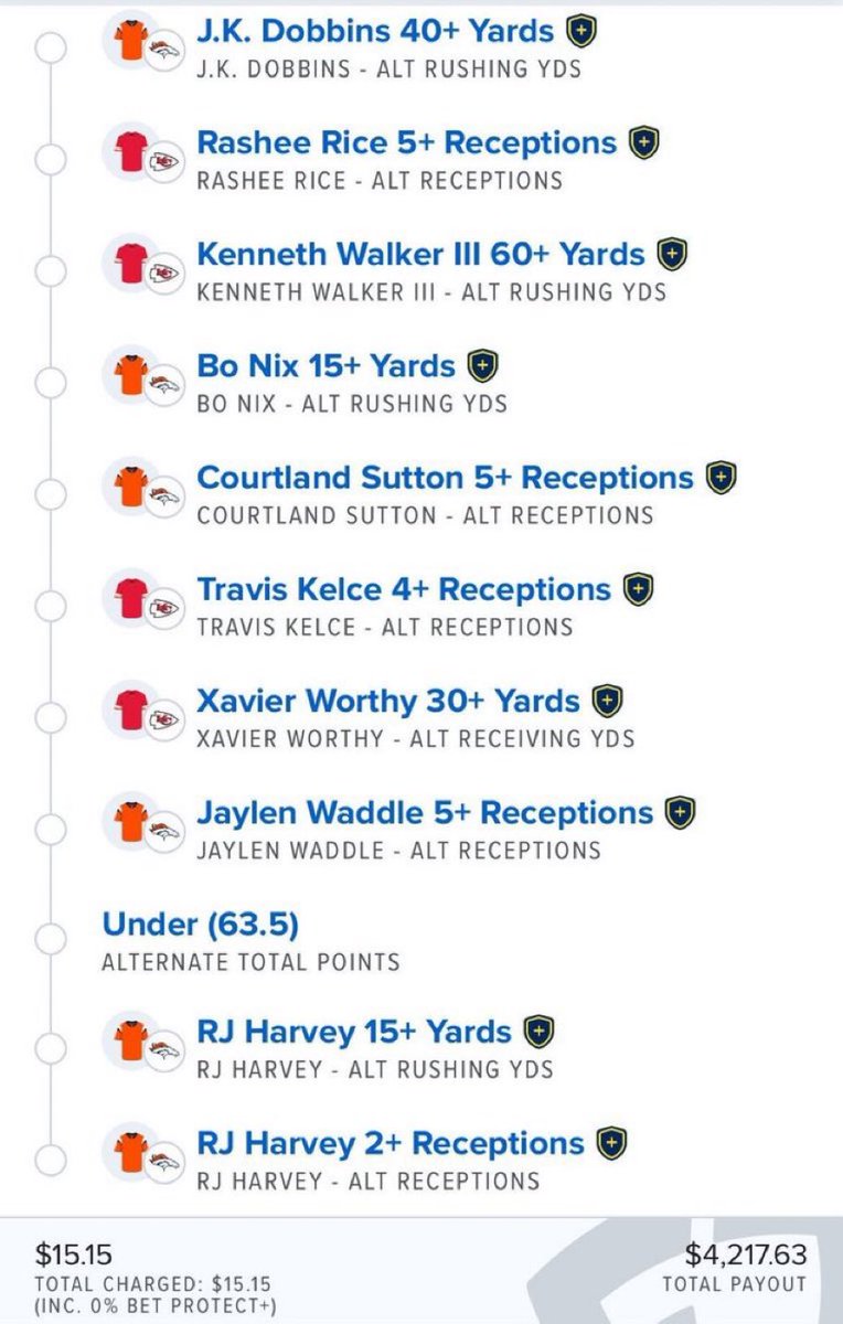 demiral28's tweet photo. Monday Duel 🤺 at Arrow Head Stadium 
@Playbook

JOIN THE FREE DISCORD 🔗👇
https://t.co/dm1BqQFp2h

#NFL #NFLProps #SGP #NFLBetting #GamblingTwitter #GamblingX #PrizePicks #FanDuel #DraftKings https://t.co/U9KSqIixLd