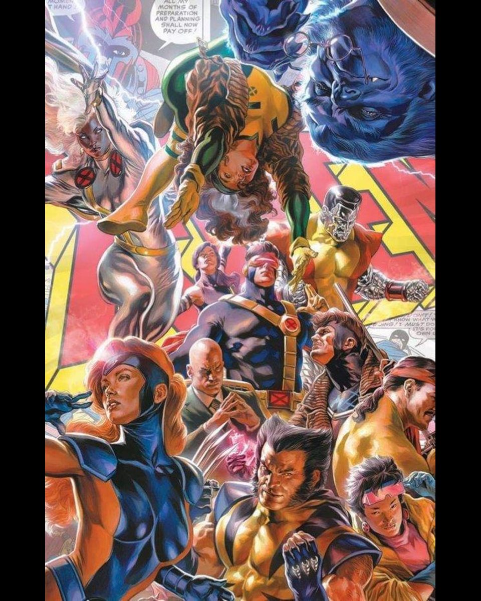 ClassicXMen's tweet photo. The X-Men by Felipe Massafera. https://t.co/mMZX7NOnOH