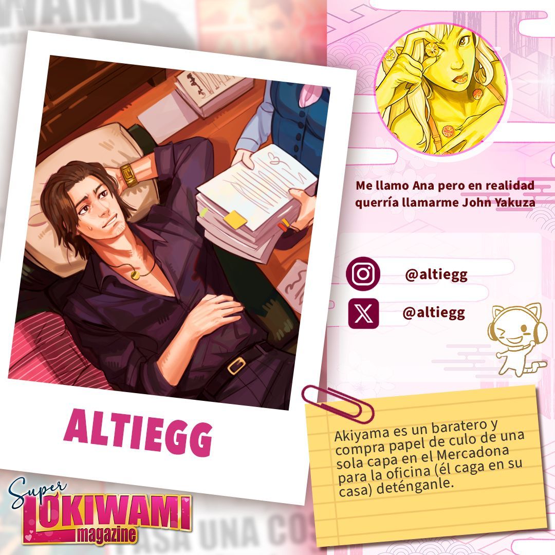 superlokiwami's tweet photo. 🍳 ANUNCIO DE CONTRIBUYENTE 🍳

¡Presentando a @altiegg! Otra artistaza que también ha moderado el fanzine. Una de sus páginas se centra en el amor y otra contiene una entrevista exclusiva... 💸

¡Échale un vistacillo al resto de su arte en sus redes! 🎵💥 https://t.co/T5wfLfuyhj