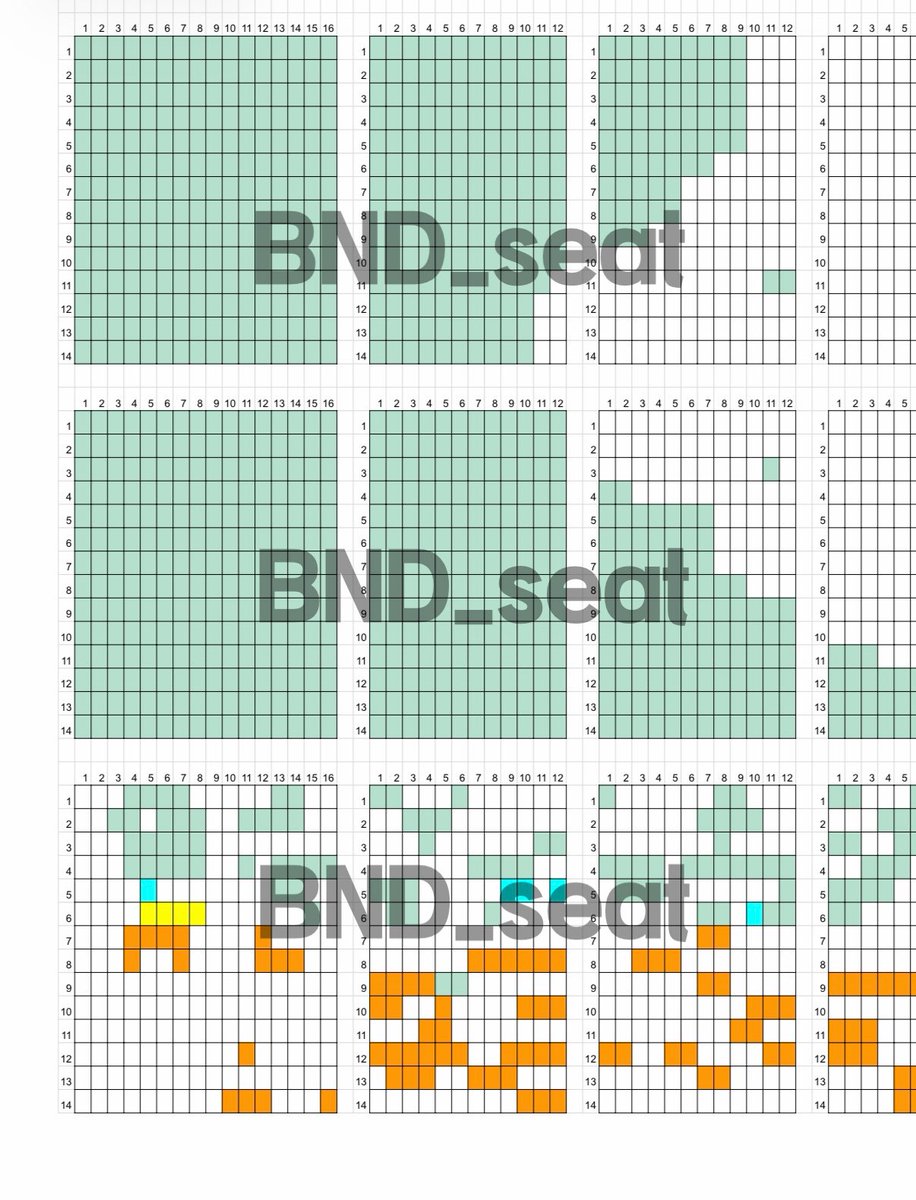 BND_seat's tweet photo. BOYNEXTDOOR 宮城公演 アリーナ 座席予想 仮予想

アリーナの色分けは過去公演同様です。ステージ付近のチケット、アリーナABで色の塗られていないお席のチケットをお持ちの方がいらっしゃいましたらフォーム入力お願いいたします。 https://t.co/lduamUiTke
