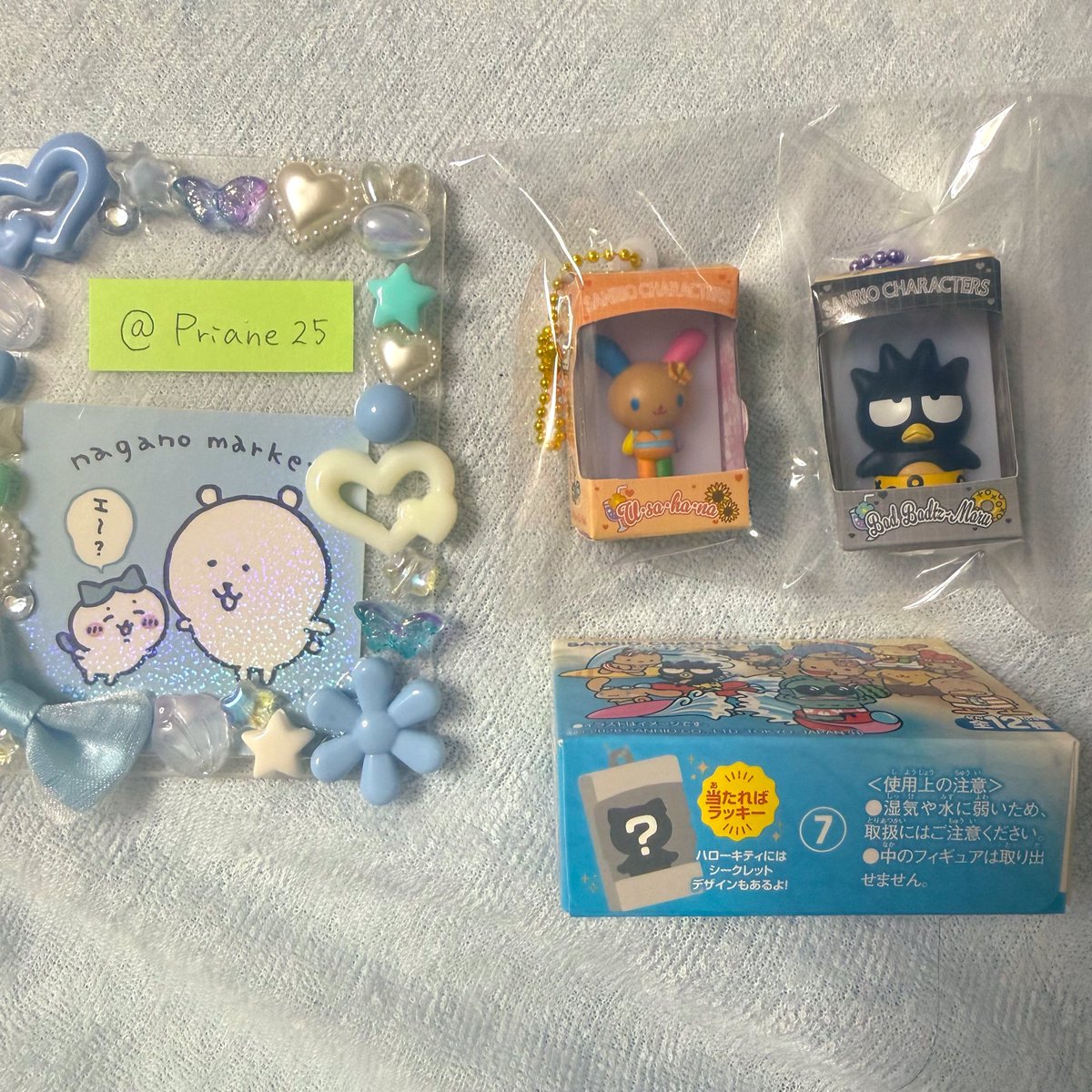 Priane25's tweet photo. 【交換】チョコボックス サンリオ

譲 ウサハナ、ばつ丸、ハンギョドン
求 ポチャッコ＞定価＋送料

開封済み、未開封問いません。
大阪 周辺手���し or 郵送
お気軽にお声がけください🌻 https://t.co/OHXxw0bBtF
