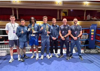 oldhamboxing's tweet photo. Oldham and Greater Manchester’s Kyle Tullin has reached another important milestone on his journey towards his Olympic ambitions, medalling at his very first tournament in his new weight category! Moving down in weight is never an easy undertaking.  #oldhamboxing #gtrmcrboxing https://t.co/YScmUpM96w