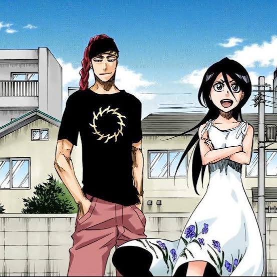 rukiasbitch's tweet photo. The angst of RenRuki will always get me cos what do u mean they spent 40 YEARS apart &amp; the second Ichigo closed that distance, they were just them again??? 😭 Oh, RenRuki… I’ll always have a soft spot for you. https://t.co/OFbOENH9GN