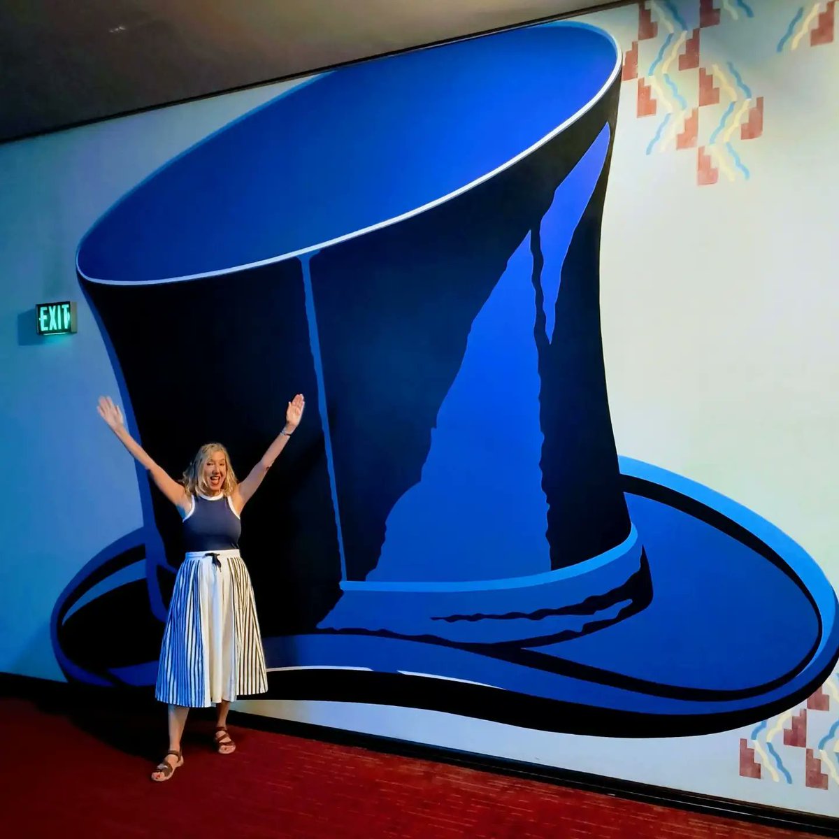 AnScottimbeq's tweet photo. Photo by Karen K in DeVos Performance Hall. May be an image of bowler hat and text. https://t.co/YR0IQMZhzi