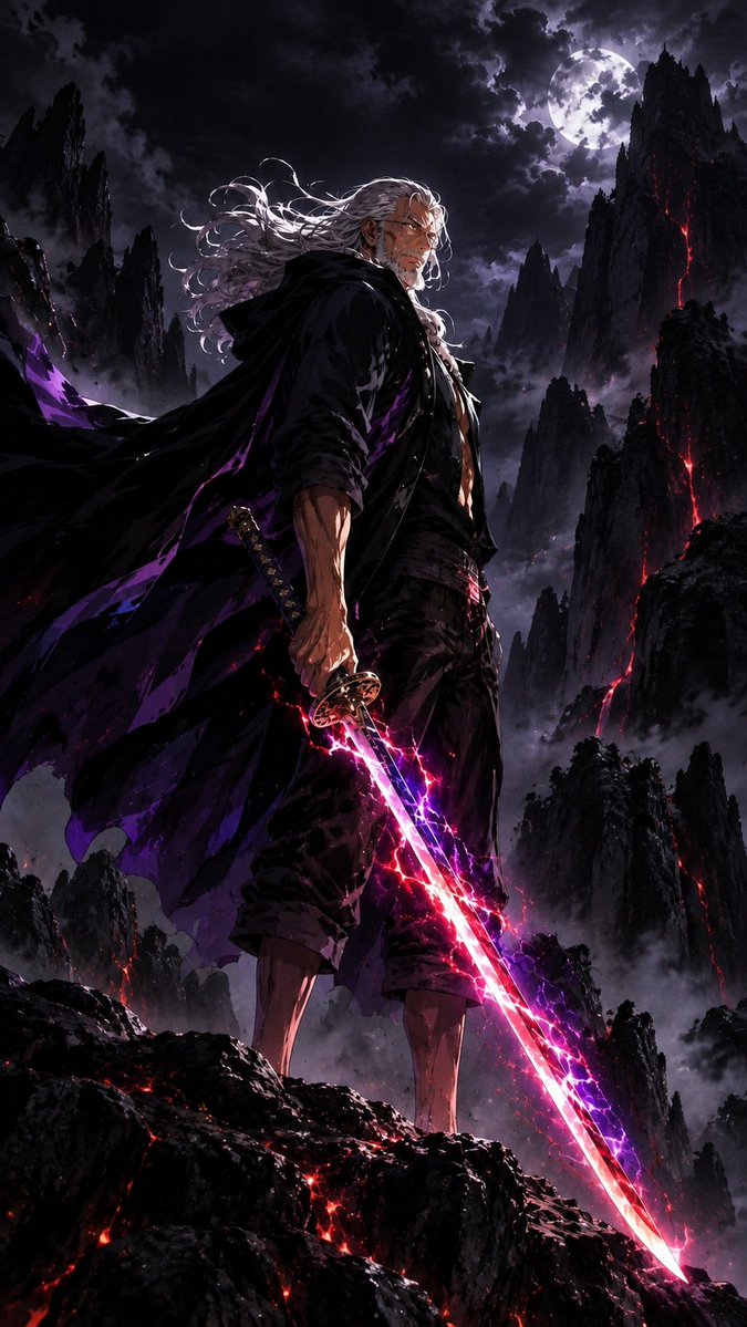 animewallpapera's tweet photo. Silver Hair Rayleigh https://t.co/yD5qf2f1KF