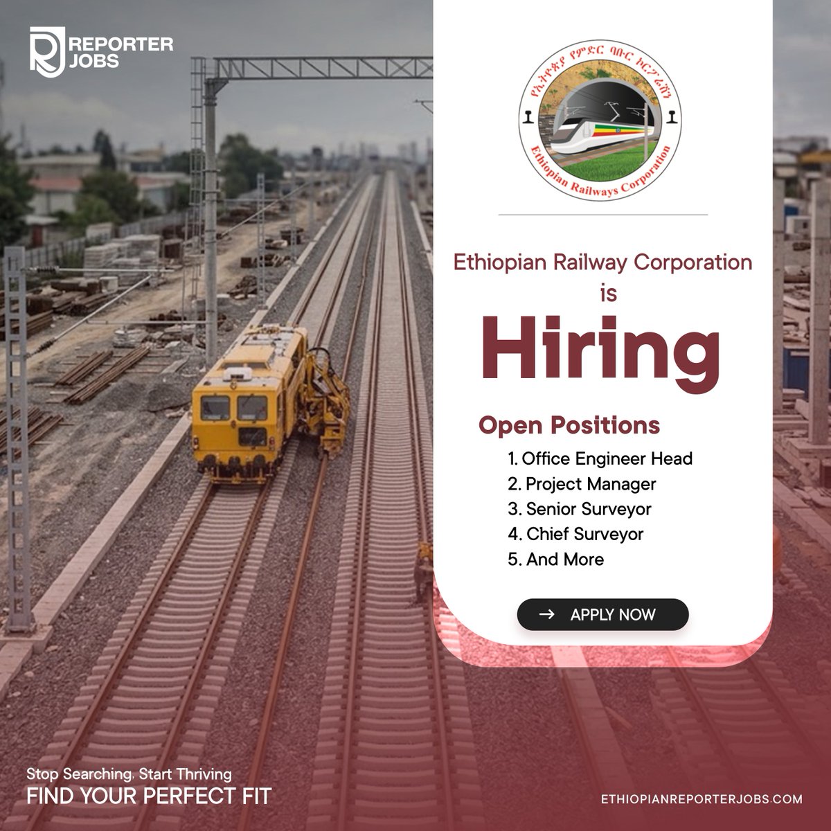 EthReporterjobs's tweet photo. 𝐍𝐎𝐖 𝐇𝐈𝐑𝐈𝐍𝐆 | 𝐄𝐑𝐂

📍  Project Ethiopia
💼 Multiple Roles Available

🏷️ #Management #Eng #Accounting #Eco #Admin

Apply: https://t.co/IdltwqR4eb

𝐑𝐄𝐏𝐎𝐑𝐓𝐄𝐑 𝐉𝐎𝐁
𝐹𝑖𝑛𝑑 𝑌𝑜𝑢𝑟 𝑃𝑒𝑟𝑓𝑒𝑐𝑡 𝐹𝑖𝑡.

#ReporterJobs #JobsInEthiopia #Construction https://t.co/Z3AoDoDH2Y