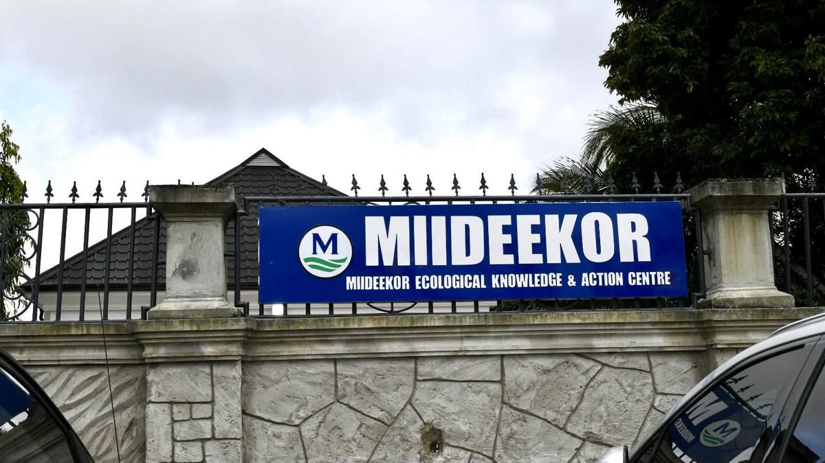 miideekor's tweet photo. A new home for ecological knowledge and action has opened in Ogoni.
On 12 September 2026, the Miideekor Ecological Knowledge & Action Centre, Kani, Ogoni, was commissioned by Rev. Nnimmo Bassey, Executive Director of HOMEF.
#Miideekor #Ogoni #EnvironmentalJustice #NigerDelta https://t.co/d0iexiGVEf