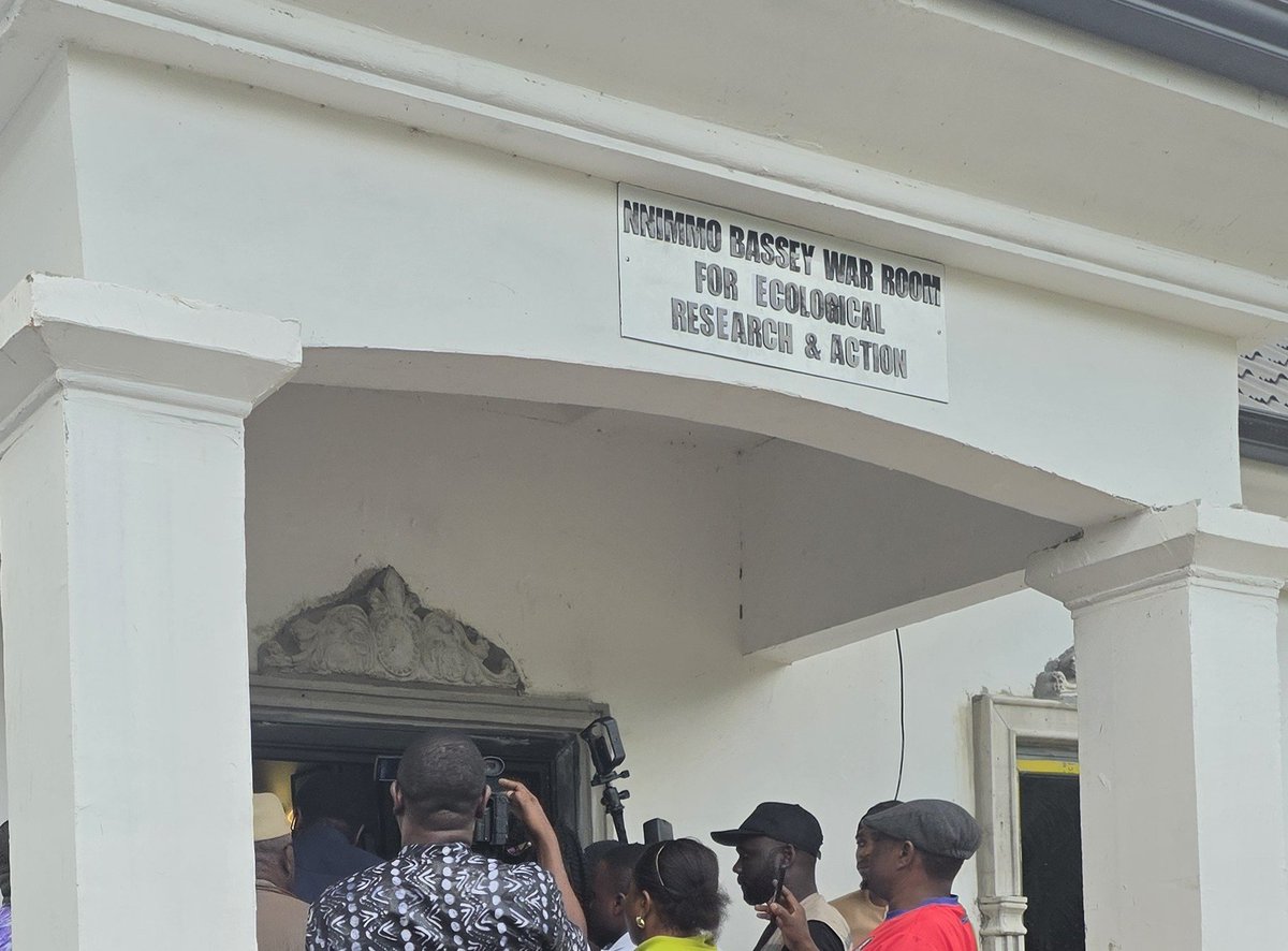 miideekor's tweet photo. A new home for ecological knowledge and action has opened in Ogoni.
On 12 September 2026, the Miideekor Ecological Knowledge & Action Centre, Kani, Ogoni, was commissioned by Rev. Nnimmo Bassey, Executive Director of HOMEF.
#Miideekor #Ogoni #EnvironmentalJustice #NigerDelta https://t.co/d0iexiGVEf