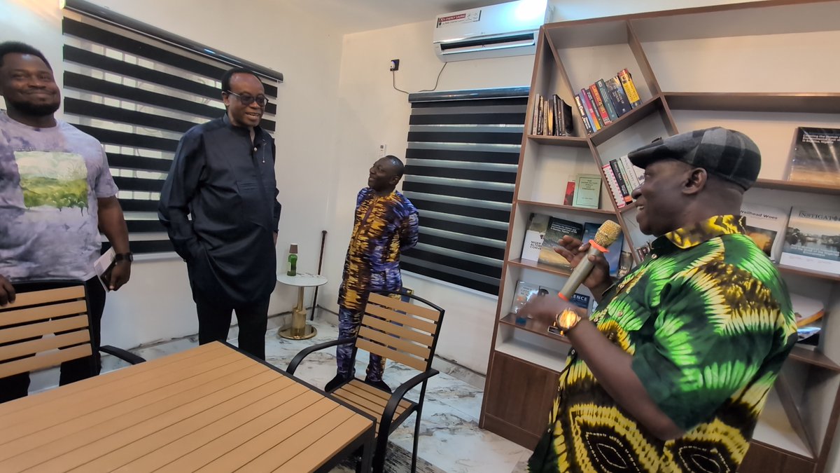 miideekor's tweet photo. The Centre houses the Ken Saro-Wiwa Legacy Hall and the Nnimmo Bassey War Room for Ecological Research & Action.
The doors are open. The work continues.
#Miideekor #Ogoni #EnvironmentalJustice #NigerDelta https://t.co/0rxQpHZFXD