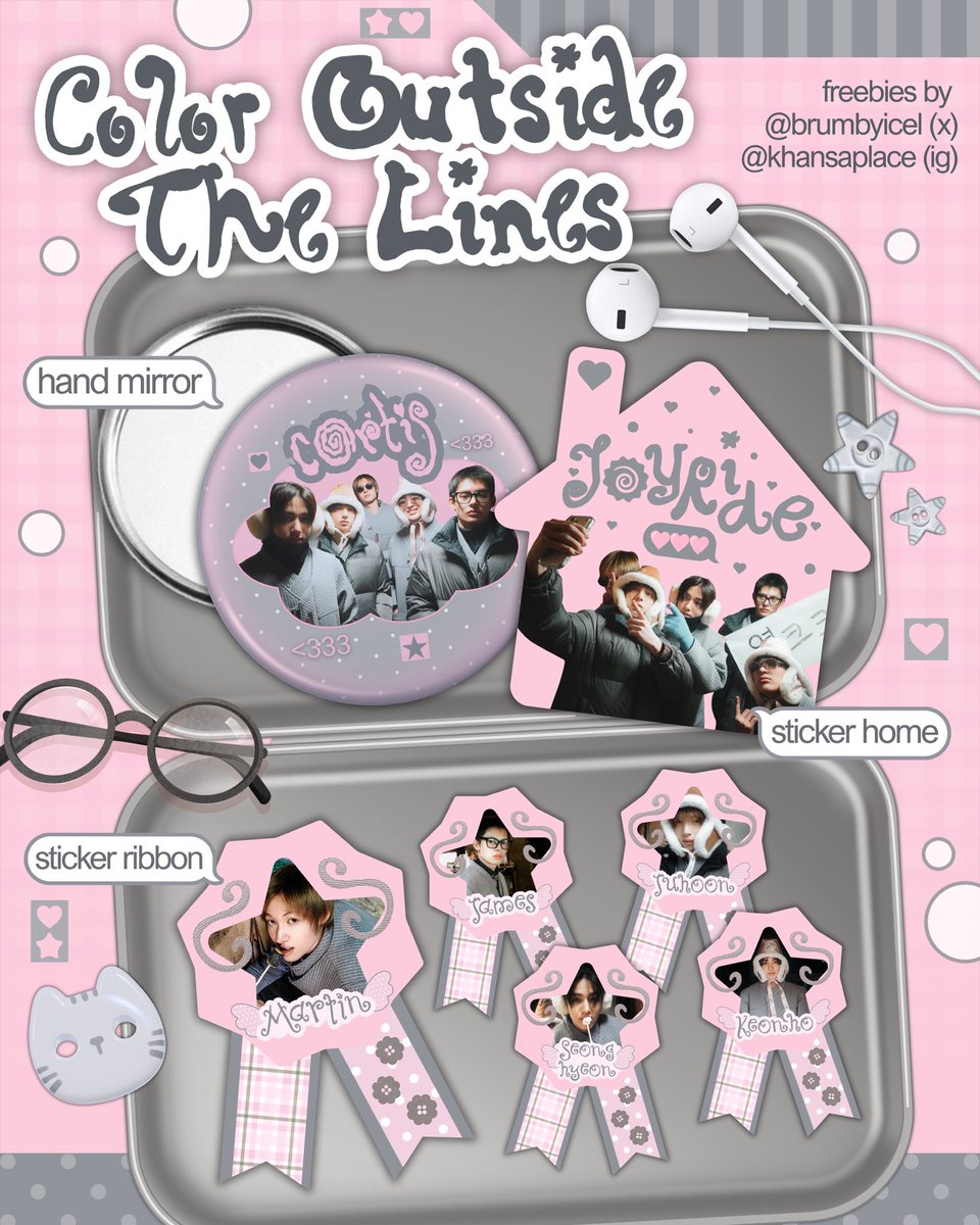 brumbyicel's tweet photo. #CORTIS 1ST ANNIVERSARY
★.ᐟ freebies by @brumbyicel (x) @khansaplace (ig)

⨾ rt & like this post
⤷ don’t forget to write ur @ in the 📝
ⓘ all items use glitter lamination

⌗ online (will be open on 20/09, 19.00 WIB)
🔗 https://t.co/0MFjmUkHYq | set price: 7.479

kindly tag me if you get one ♡