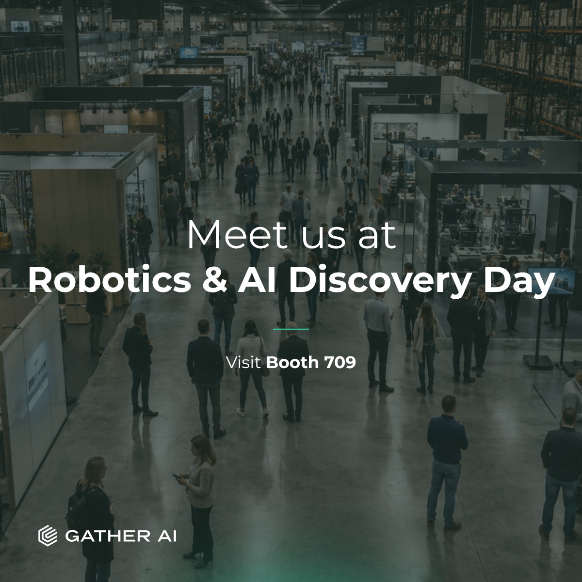 gather_ai's tweet photo. What does it take to turn breakthrough robotics technology into a company that can grow in complex markets?

On September 16, Gather AI Co-Founder and Chief Systems Officer Geetesh Dubey will join leaders from ST Engineering, Aethon, Hellbender Inc., Titan Robotics, Inc. and Advanced Construction Robotics for “Hard Tech, Hard Lessons: Growing a Robotics Company” at Pittsburgh Robotics Network’s Robotics & AI Discovery Day.

The panel will share lessons from launching, commercializing and scaling hard-tech businesses.

If you’re attending, join us on the main stage from 11:15–11:55 a.m. and stop by booth 709 to meet the Gather AI team and learn how we help warehouse operators improve inventory visibility and accuracy.

#Robotics #WarehouseAutomation #Pittsburgh