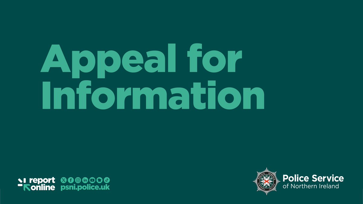 PoliceServiceNI's tweet photo. We are appealing for witnesses following a serious collision in the Warnocks Lane area of Coleraine on Sunday evening, 13th September.

The collision involved a young boy, who had been riding his bicycle, and a black Volkswagon Sirocco. Full details: https://t.co/HV8LW0oPMK https://t.co/QXgcppfmVa