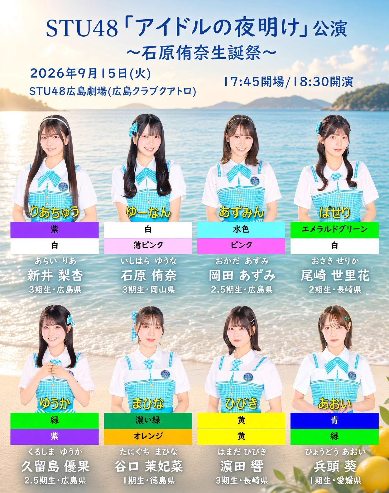 STU48】石原侑奈応援コミュニティ【3期生】 on X: 