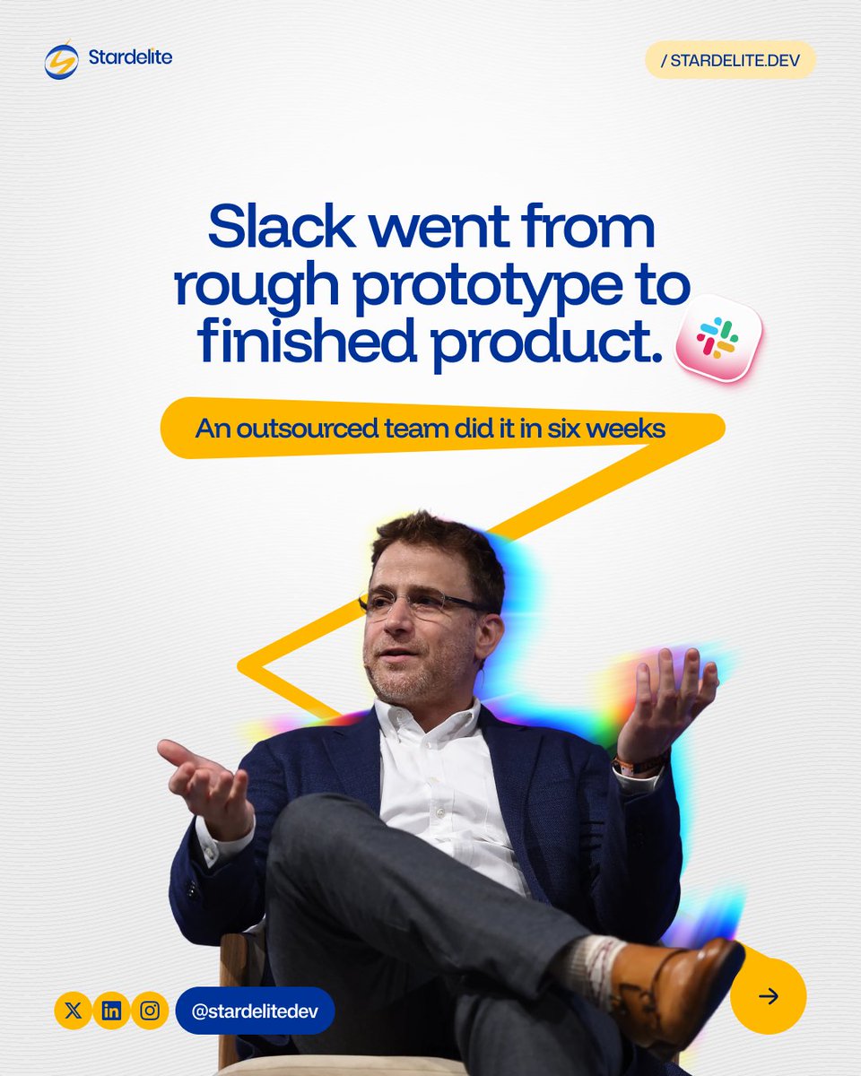 stardelitedev's tweet photo. Skype. Slack. Airbnb.
None of them were built by their founders alone🧵 https://t.co/tW7rO5z2cA