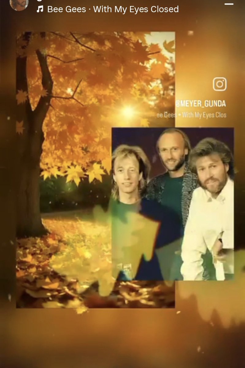 grossekatze51's tweet photo. Good weekstart everyone 🩷🍁
#withmyeyesclosed #stillwaters #beegees #beegeesmusic #beegees4ever
               https://t.co/TrIf0Z94zv https://t.co/H87gF8MjED