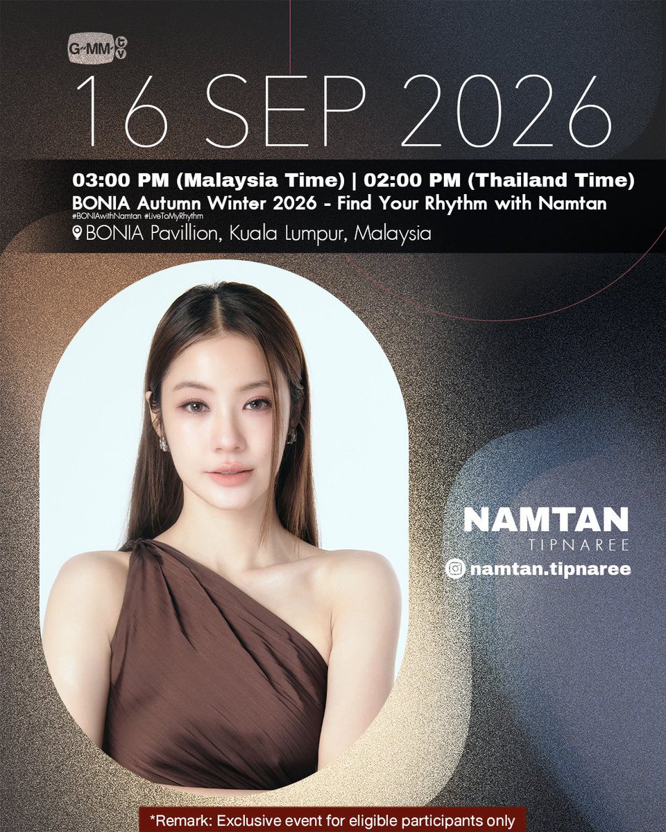 GMMTV's tweet photo. Artist Programs &amp; Events

#GMMTV https://t.co/kJDWNHh6jE