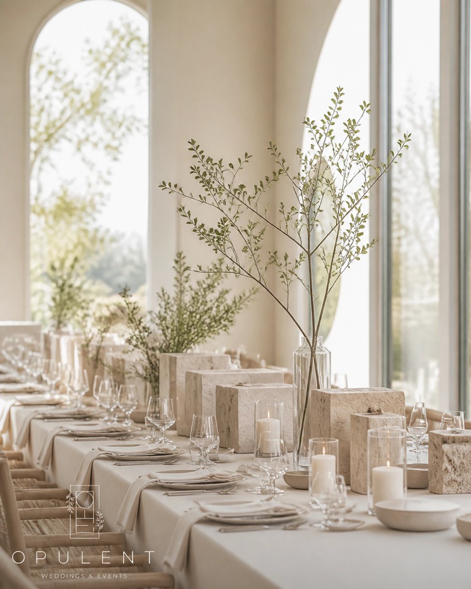 Opulent_Wedding's tweet photo. True elegance whispers. Experience the quiet reception: stone textures, sculptural greenery, and refined gathering.

Plan your visionary day: https://t.co/cTOU3Mac8S

#SilentLuxury #LuxuryWeddings #WeddingDesign https://t.co/BUdk2ZpGpb