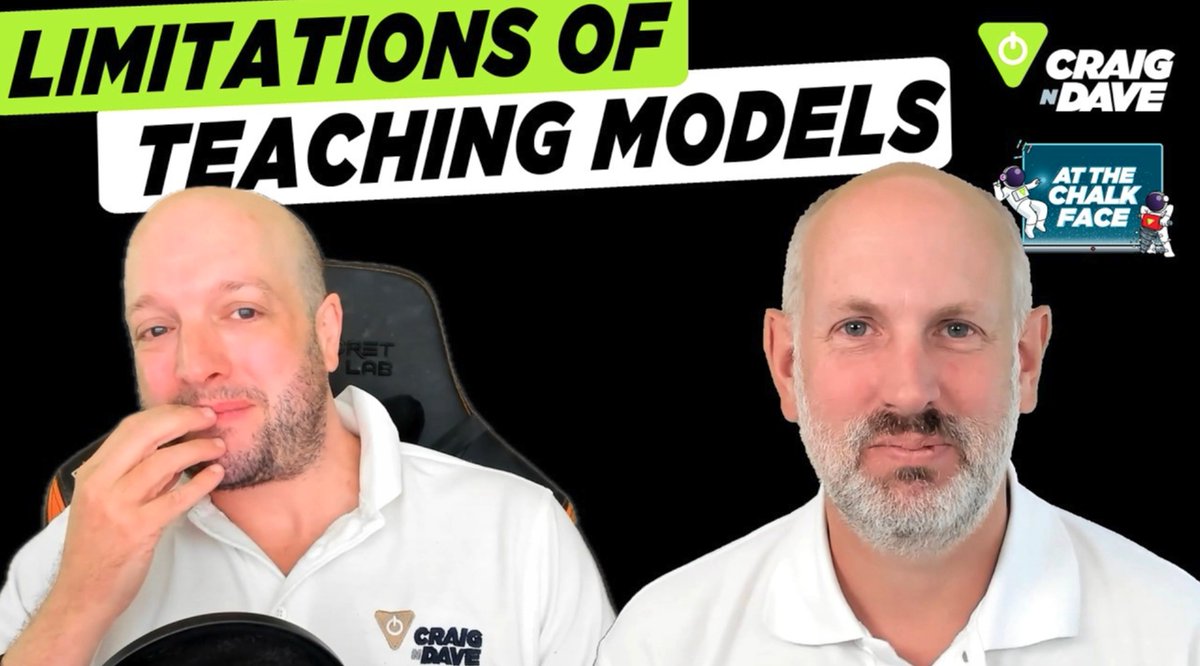 craigndave1's tweet photo. 📚 Framework or formula?

Teaching models can be incredibly useful… but when guidance becomes a rigid formula, are we taking the professionalism out of teaching?

🌟 Read our blog - https://t.co/UZGe8A5Auu

#TeamCompSci #CraignDave #Teaching #Education #Pedagogy https://t.co/t17oTlWdnP