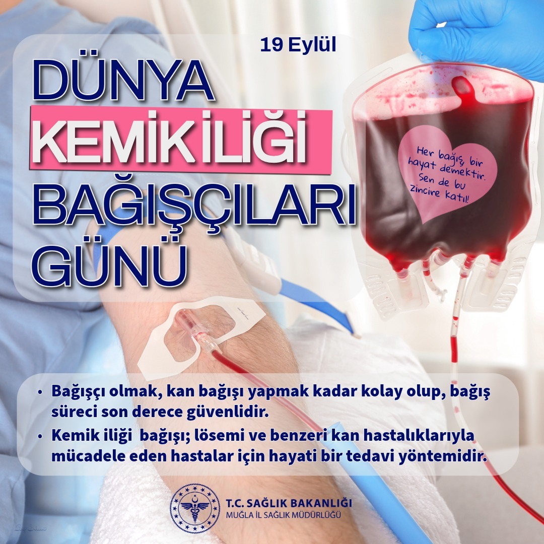 MuglasaglikMd's tweet photo. #DünyaKemikİliğiBağışçılarıGünü https://t.co/RkpFBhI48W