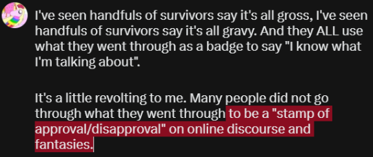 pawtekot's tweet photo. It's so stupid and it's encouraging other people to seek out their nearest victim to either 1. discard them if they dont agree or 2. platitude-bomb them so they can use THEIR experience as justification https://t.co/GasuomW1GC