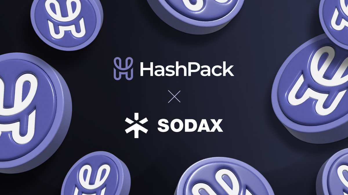 hashpack's tweet photo. We’re bringing tokenized stocks to HashPack.

Delighted to partner with @gosodax to open up a whole new category of assets, across the @Hedera ecosystem!

This opens up far more than a new market inside your app. For the people, builders, and partners already here, it brings something new to connect with, create around, and grow from.

More access for everyone building, using and growing with the network.
