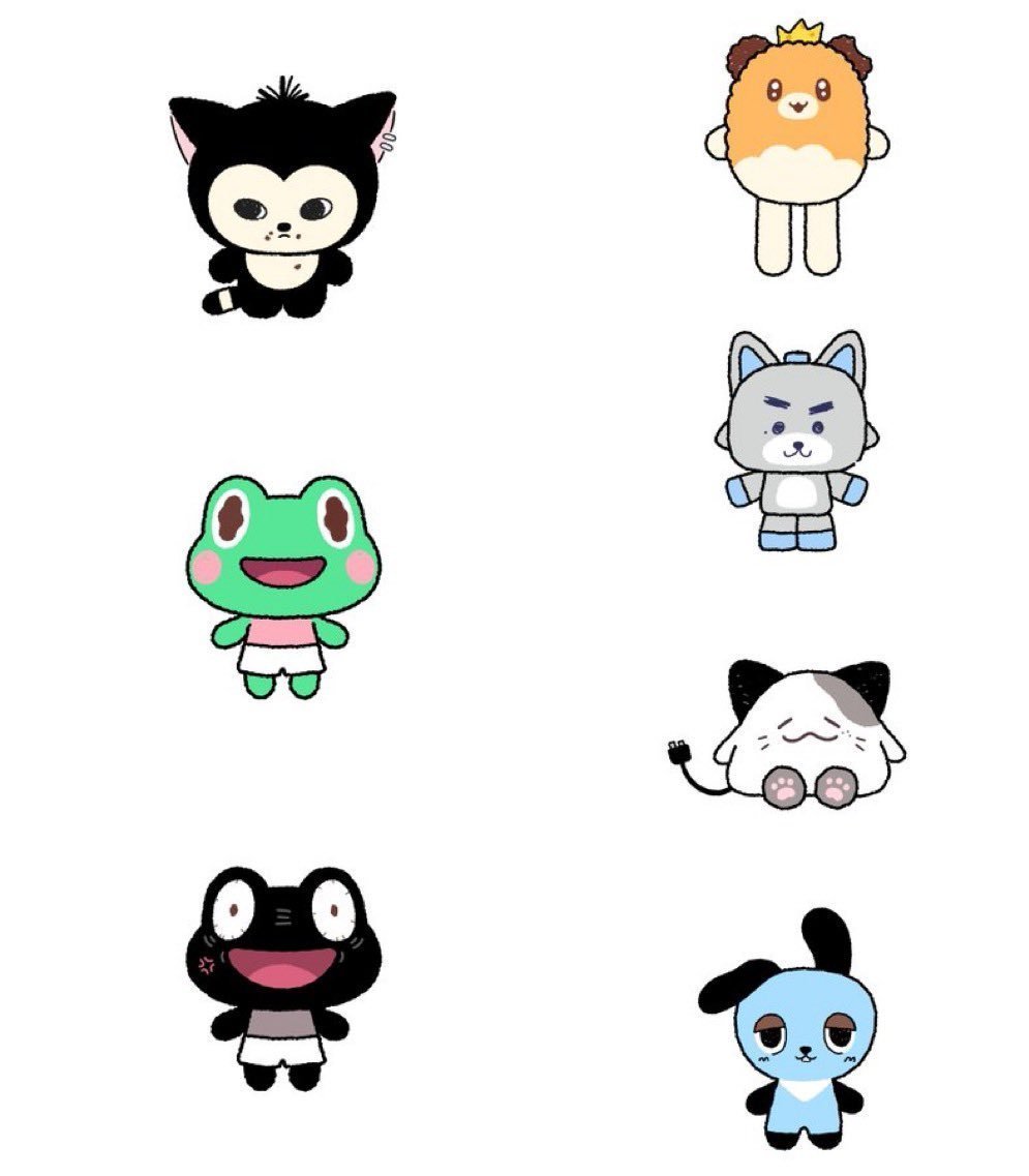 R_wang41's tweet photo. Headcanons for the kickdoongs 
They're all boys, I can't imagine any of them being a girl, yet, I'll need more content of them https://t.co/n10VwYtml5