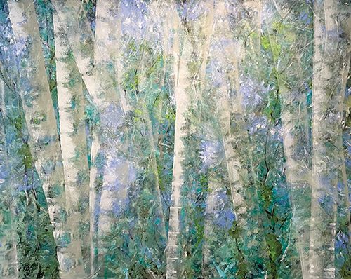 ArtsyShark's tweet photo. Artist Laura Moser presents a collection of ethereal abstract paintings that convey calm and positivity. See her portfolio, featured today https://t.co/tr0sJBsbW2 https://t.co/a7x5I0p40y