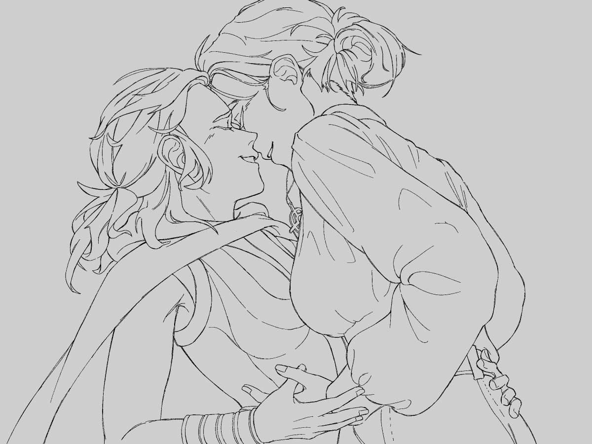 AefinDeion's tweet photo. I high key had to go to the ER but the lineart is done 🤓👍🏼
#warriornun wip https://t.co/iiOPAnPfhN