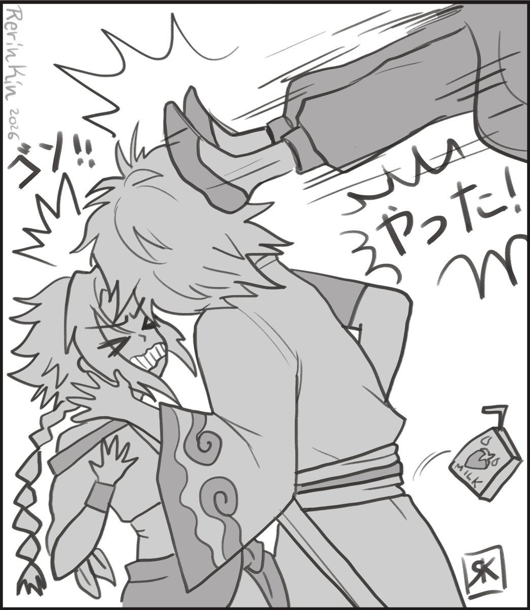 RerinKin's tweet photo. Clàdes, my OC, being herself into Gintama universe, giving Gintoki an headache! (sorry, you're never too old to draw whatever this is!)
And oh! i'm studying Japanese but i'm very bad at writing it!
Hope ya like my sketches/stuff!

#gintama #gintoki #gintokisakata #gintamaoc #ocs https://t.co/gxxStS7ZcB
