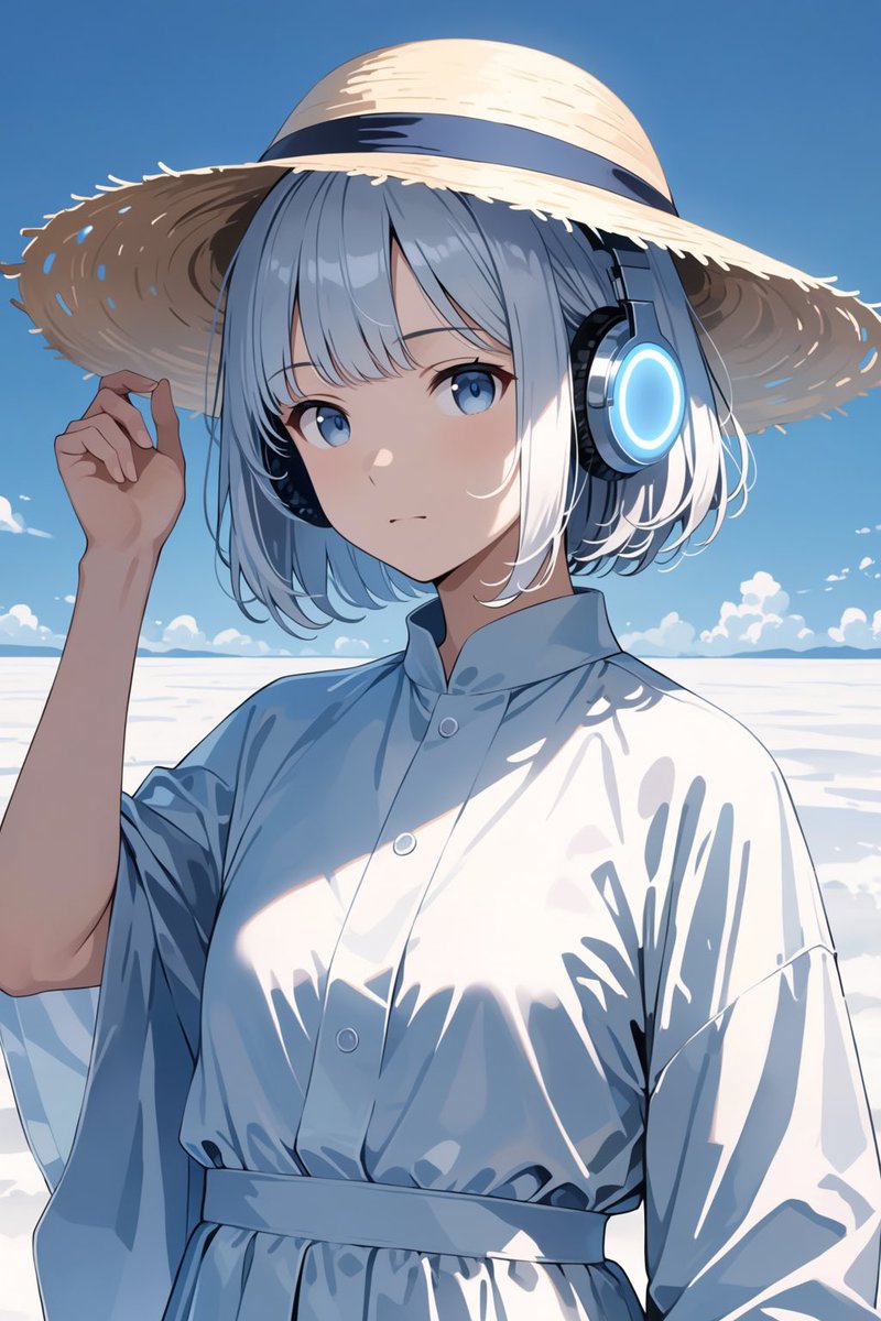make_usagi's tweet photo. 麦わら帽子が良い感じのゑるね  #AIイラスト https://t.co/1AW8rbctO7 https://t.co/j467pRyUMJ