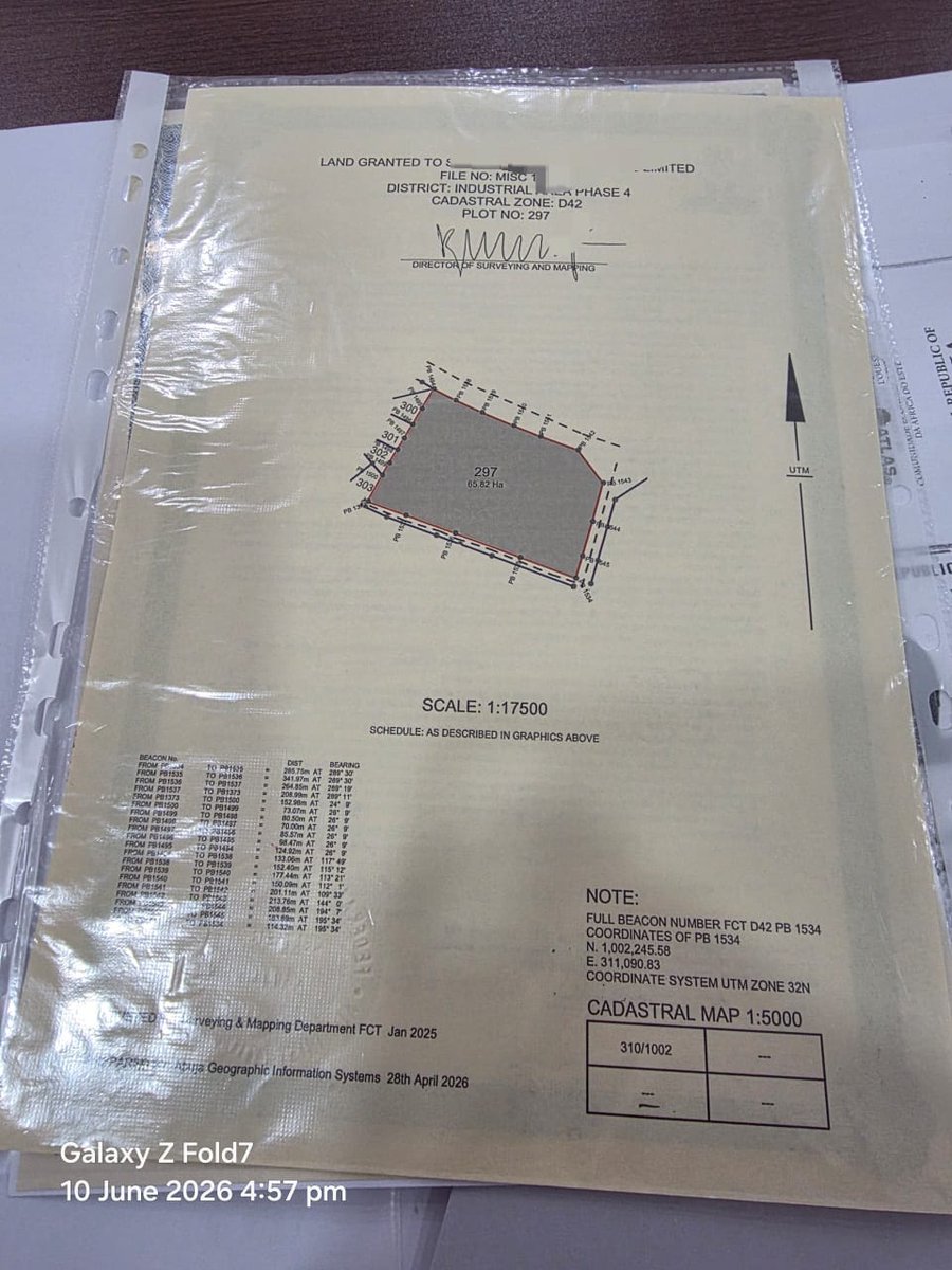 ErnardGlobal's tweet photo. For Sale | Idu District Listing‼️

65 hectares 
Price is 18 billion
Valid C of O and R of O

📍 Location: Idu Industrial https://t.co/haf8dmldXH