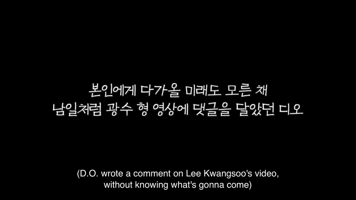 kokokbop's tweet photo. kyungsoo commenting “?” in kwangsoo’s video only for him to do the challenge himself 🤣 https://t.co/7kxYQtrh63