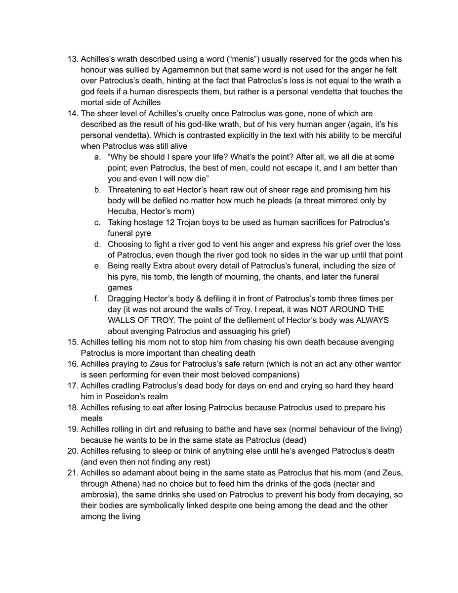 room7632's tweet photo. I promise I am still working on this it's just that formatting all the citations is taking FOREVER so in the mean time this is my abridged, unedited brainstorm + rant on iliadic patchilles https://t.co/pi3LKxhUnS