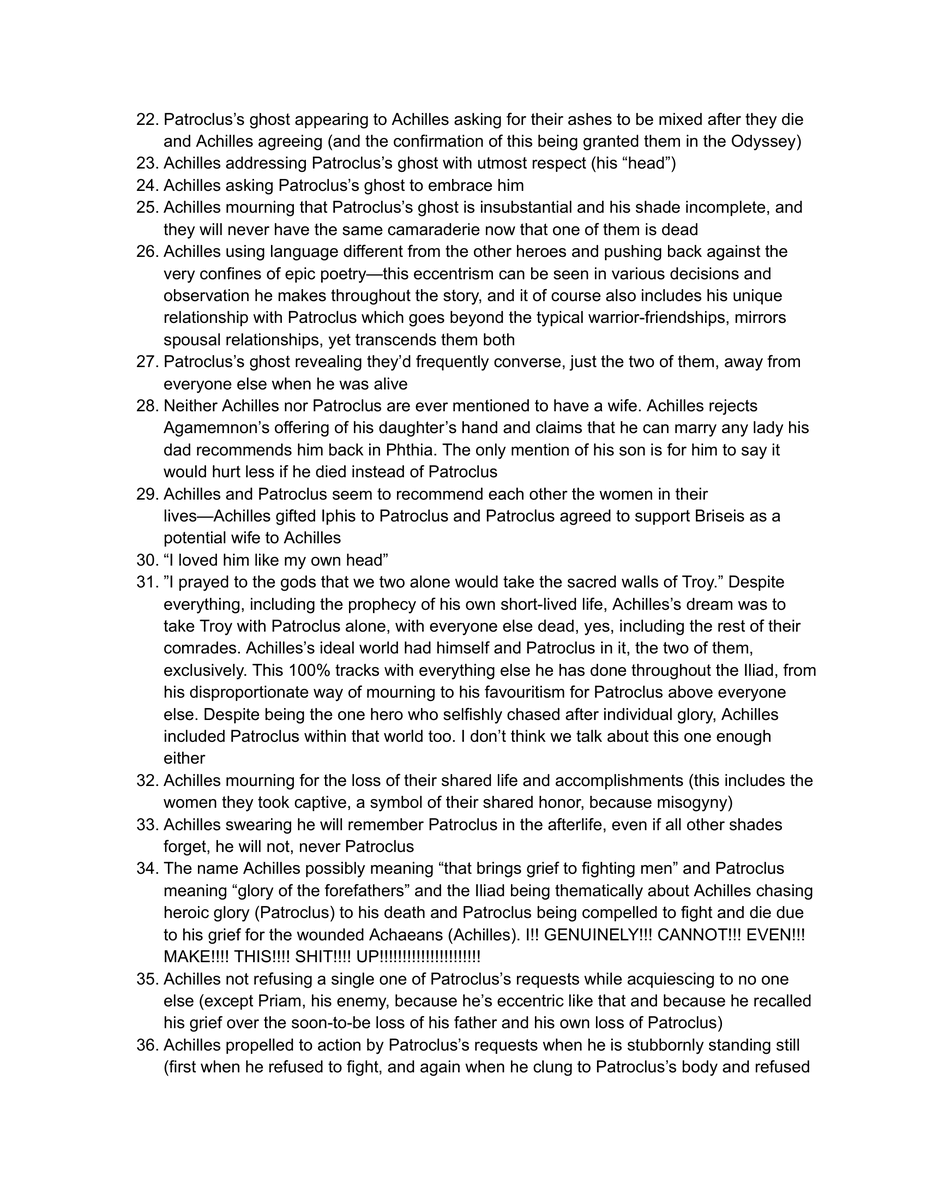 room7632's tweet photo. I promise I am still working on this it's just that formatting all the citations is taking FOREVER so in the mean time this is my abridged, unedited brainstorm + rant on iliadic patchilles https://t.co/pi3LKxhUnS