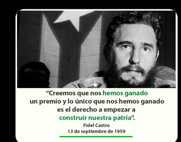 david_primaria's tweet photo. Por la patria todo #100AñosConFidel #CubaMined https://t.co/2QK9mM3rKH