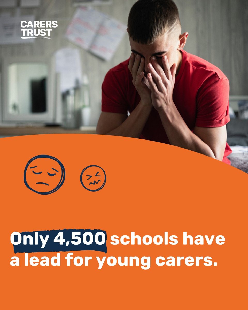 CarersTrust's tweet photo. The petition to require a Young Carer's Champion in every school will be handed in tomorrow so we need all the signatures we can get today. 

Having this kind of support in all our schools can make a huge difference in helping young carers to balance learning and caring.  

Only 4,500 schools have a lead for young carers.

We want to see EVERY school have one, which is why we're backing @VikkiSlade72  MP's call for a Young Carer's Champion in every school.

You can add your support here: https://t.co/NDRttfRIyk

#ChampionYoungCarers