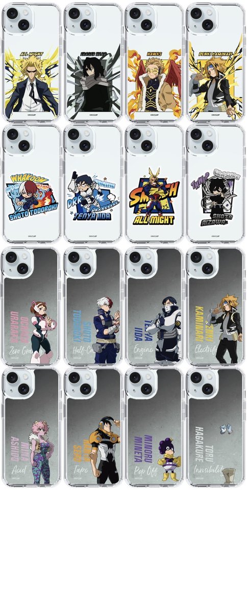 heroaca_info's tweet photo. caseplay × 僕のヒーローアカデミア

第1弾はcaseplay楽天市場店でも
各種販売中です！

▼取扱サイトまとめ
https://t.co/W8OD39wy79 https://t.co/RIAQGTlO3B