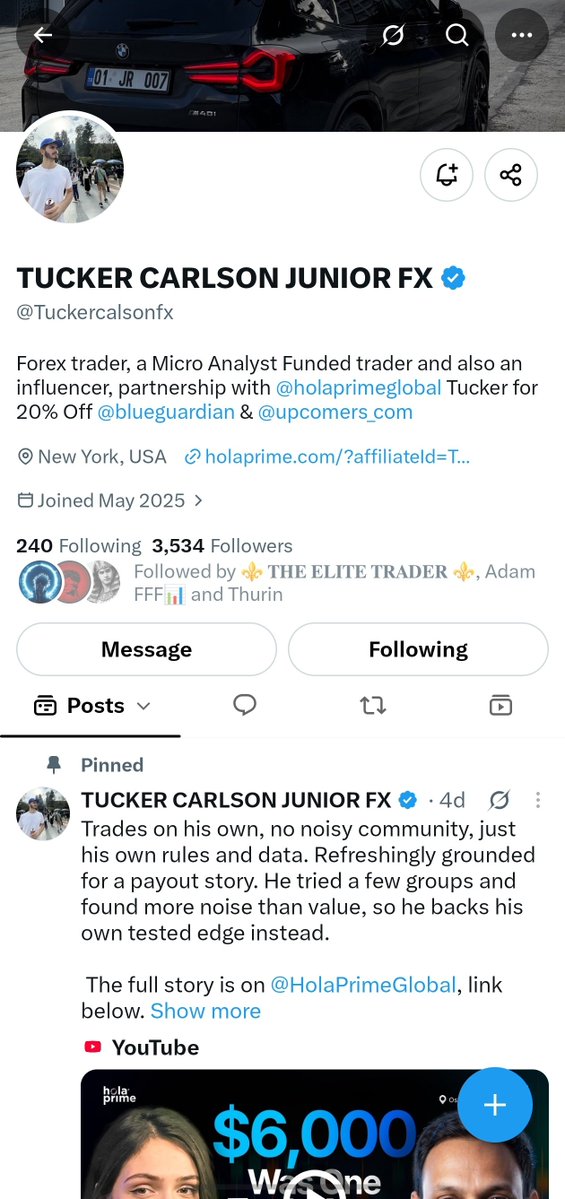Dipesh90999's tweet photo. @Tuckercalsonfx @AscensionFundin @TomWilliamsFx @MusabTradar @Zenithpulsefx Appreciate you keeping it straightforward https://t.co/aSzxnHoNSg