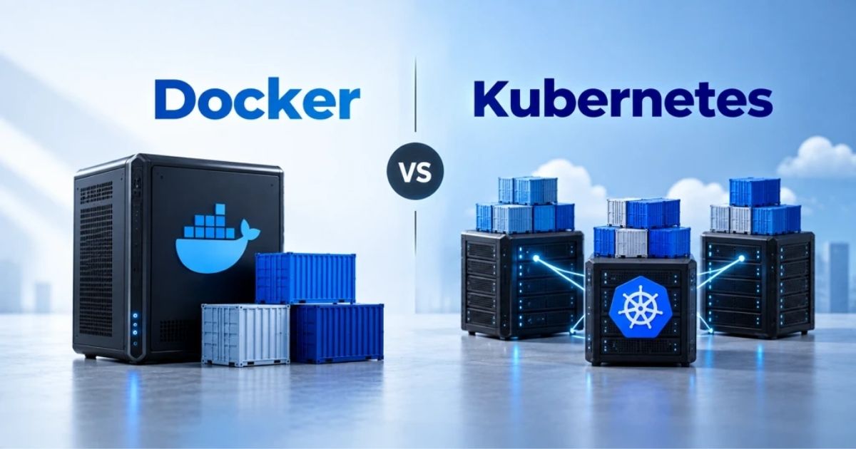 gainhq's tweet photo. Docker Vs Kubernetes is not really a choice between two competing tools. Docker helps developers package applications and their dependencies into containers. 

https://t.co/rCTnW3ZGrI https://t.co/MCi4ZxBbTz