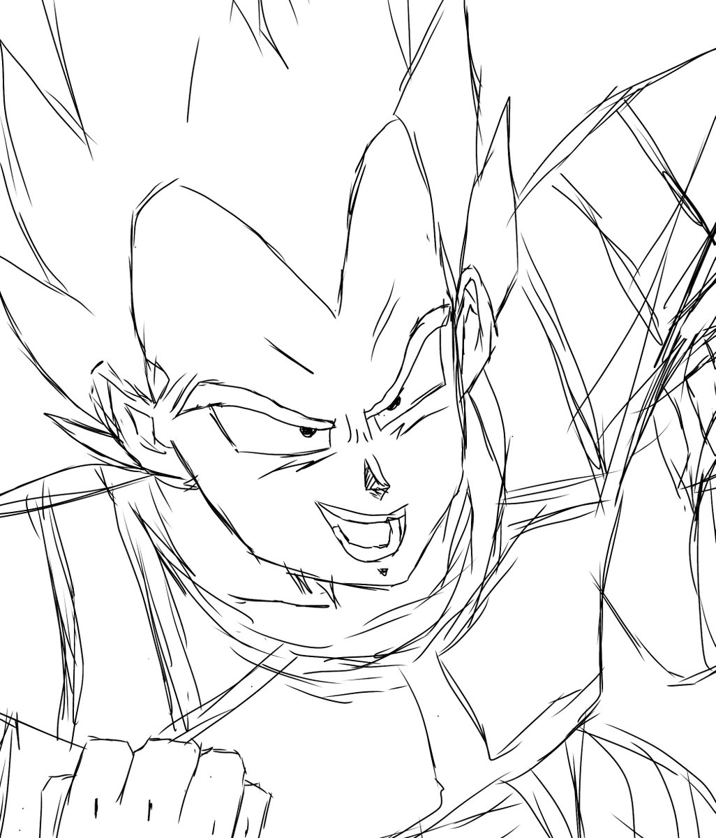 JutoFormica's tweet photo. vegeta level 3 redraw just because https://t.co/FG4RJVySrP