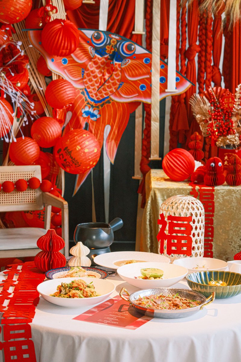 JeanHammrialnj's tweet photo. Lunar New Year vibes = cozy red decor, sweet dumplings, and all the warmth with loved ones  Wishing everyone a fresh, lucky start! https://t.co/EkJNIUgRaR